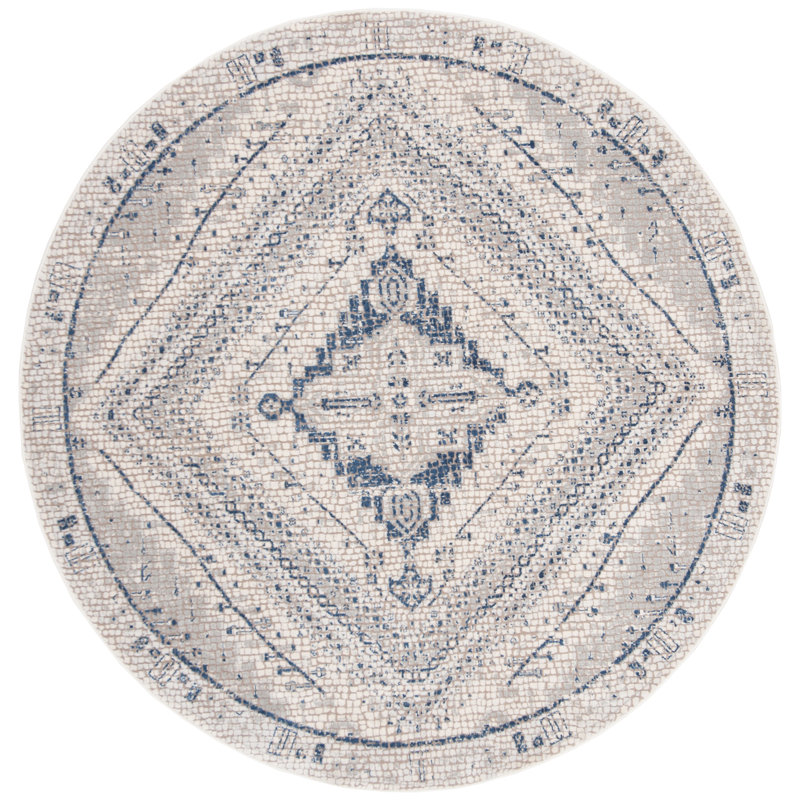Marseille Performance Southwestern Rug, Round 6'7"