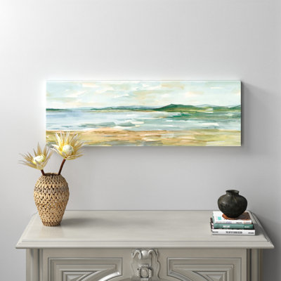 «Panoramic Seascape I», reproduction d'impression sur toile tendue