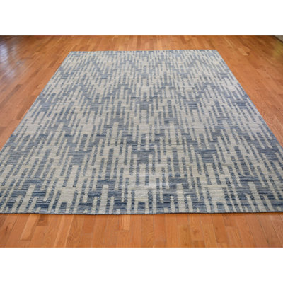 Abu-Bakr One-of-a-Kind 9' X 12' Area Rug in Beige