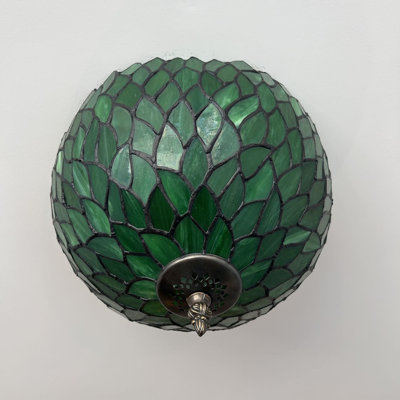Tiffany Glass Flush Mount