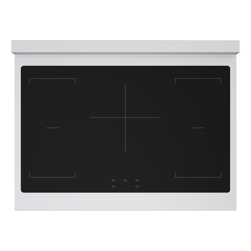 ZLINE Autograph 36 in. Paramount Induction Range with 5 Element Cooktop & Champagne Bronze Accents, Polished Gold