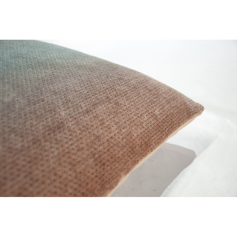 Waffle Velvet Square Pillow Cover & Insert in Agave, Agave