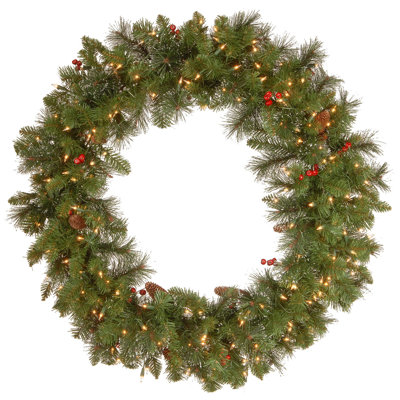 Couronne de Noël en épinette Crestwood