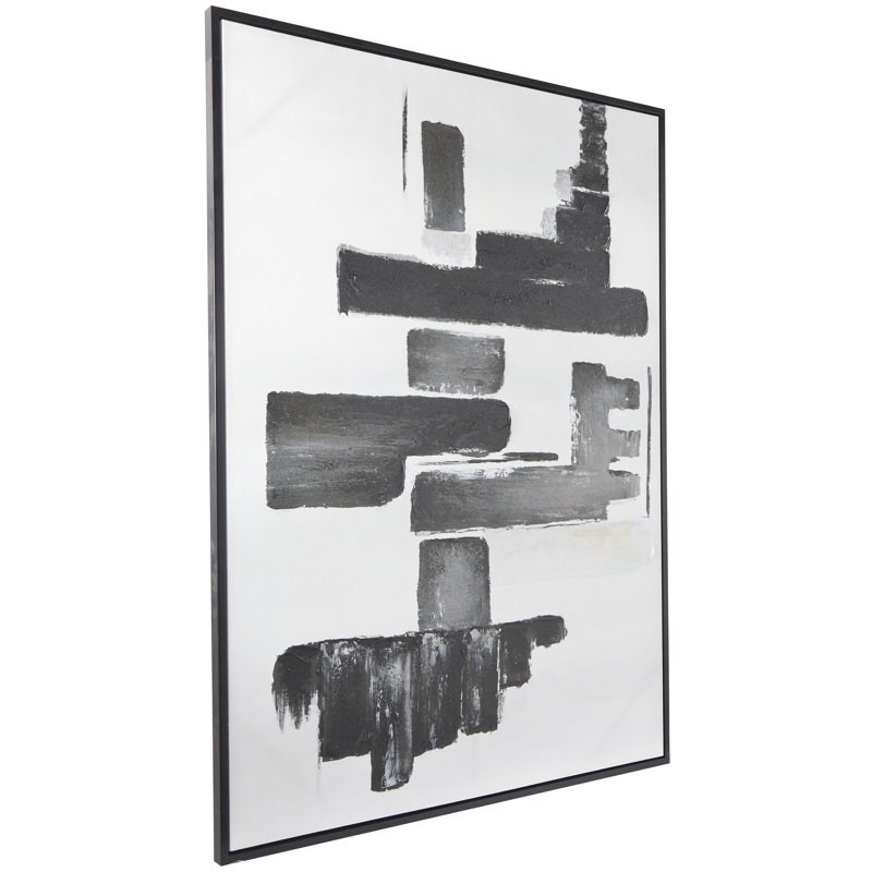 Peinture sur toile encadrée