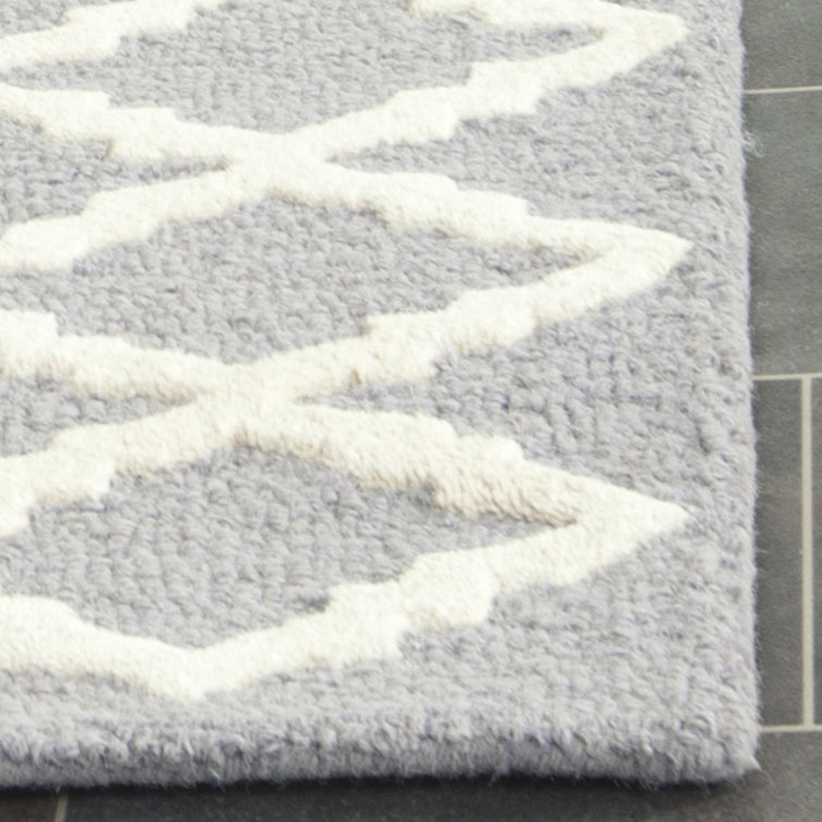 Square Katie Geometric Wool Hand Woven 183cm X 183cm Area Rug