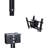 FixtureDisplays Multi-Screen Ceiling Mount