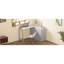Armoire lit escamotable avec bureau en forme de L et coussin Murphy-1349175024