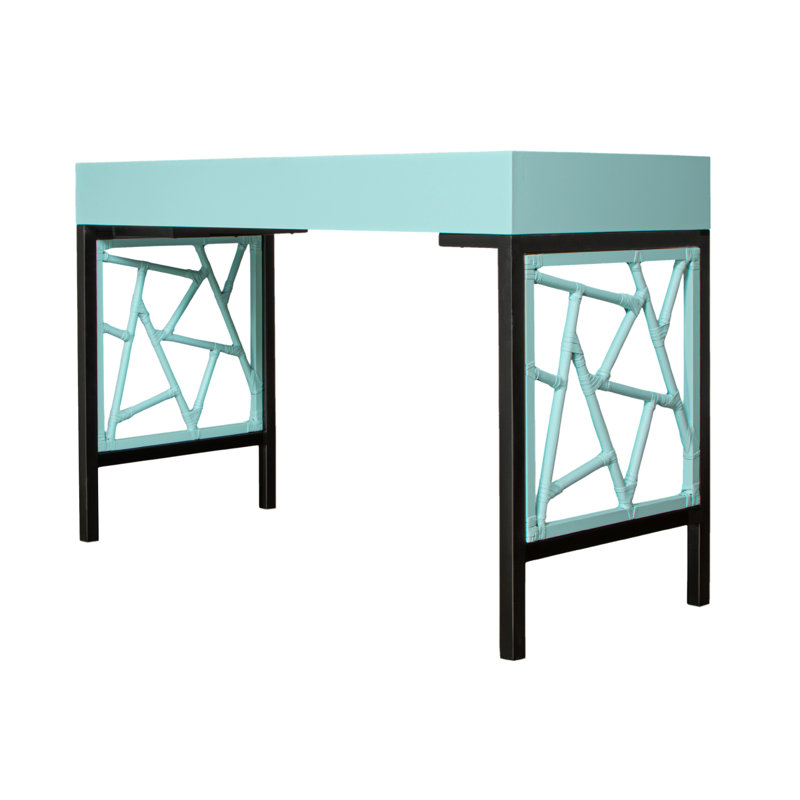 Tiffany Writing Desk, Turquoise