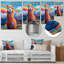 Alpaca In Chile Mountain Rainbow Landscape I - Llama Animal Wall Art-1846792884-1846792888