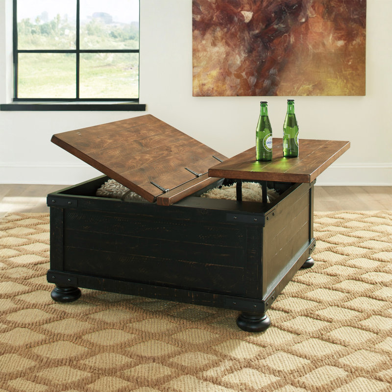Table basse avec rangement Rebecka
