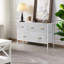 Adilyne Iron 100cm W 5 - Drawer Chest of Drawers-529561647