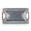 Plateau de service tambour en acier Fish