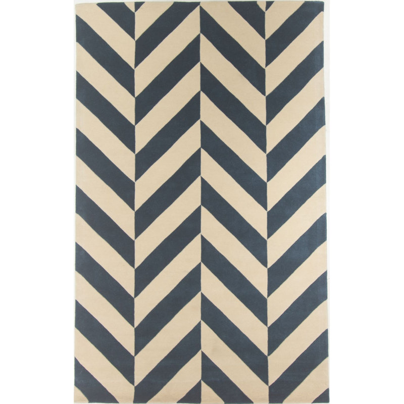 Rectangle 5' X 8' Area Rug with Non-Slip Backing