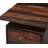  Chaliyah Solid Wood Writing Desk with File Drawer 68" in Brown-504042543