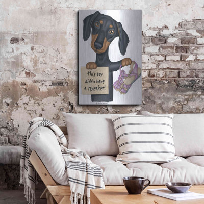 «Squeaky Black Dachshund» par Danny Gordon
