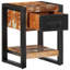 Berdella 35cm W Iron Bedside Table