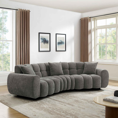 Jozwiak Modern Style 136" W Curved Shape Type3 4S Sofa