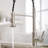 Commercial  Kitchen Faucet With Pull Out Sprayer, Single Handle Single Lever Kitchen Sink Faucet-121210057