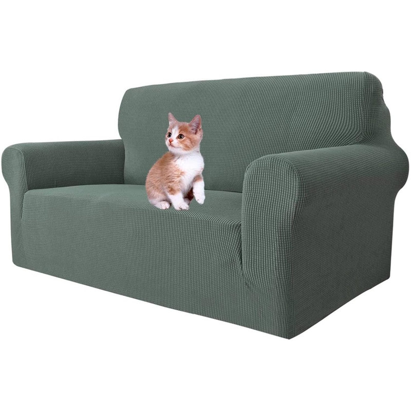 Loveseat Slipcover, Green