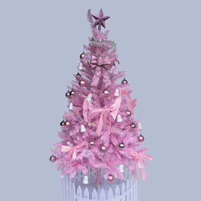 5ft Pink Artificial Christmas Tree - And Attractive Dependable