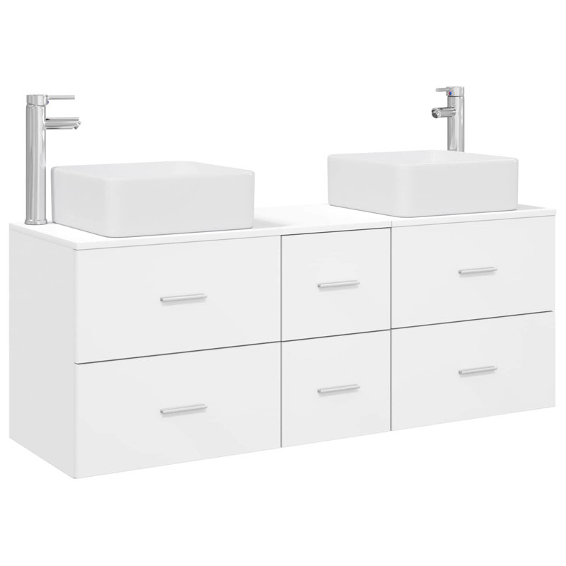 Bathroom Furniture Suite, White