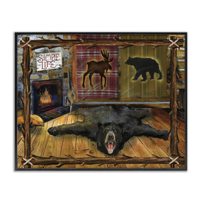 Art de giclée rustique intérieur par Ed Wargo