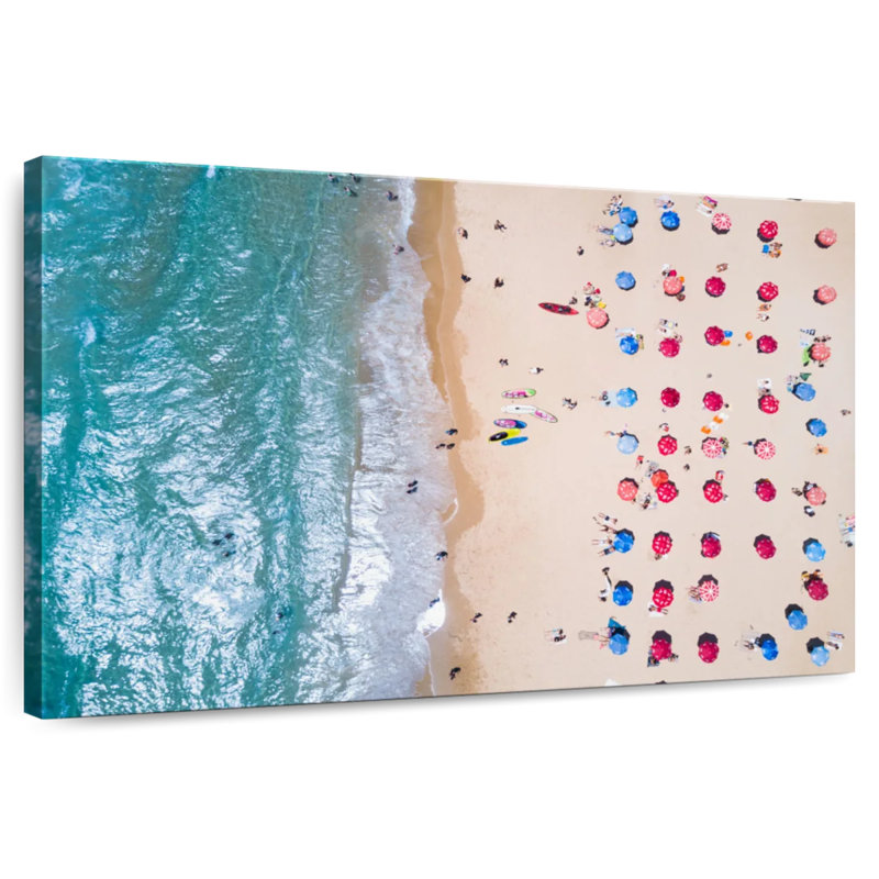 Parasols de plage colorés Gillard, H 20 po x l 30 po