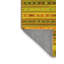 Tapis contemporains jaunes lavables à la machine 804-964328773