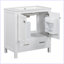 Meuble-lavabo moderne avec lavabo simple et tiroir-102673823