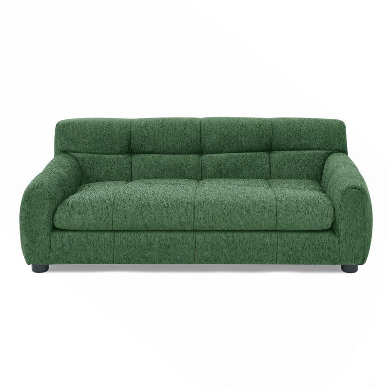 Canapé doux et confortable avec dossier et accoudoirs, adapté aux canapés rectangulaires modernes pour petits et moyens chiens