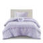 Ensemble de literie en microfibre hypoallergénique avec éléments décoratifs pour chambre d'enfant