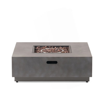SQUARE Iron FIRE PIT-50 000 BTU