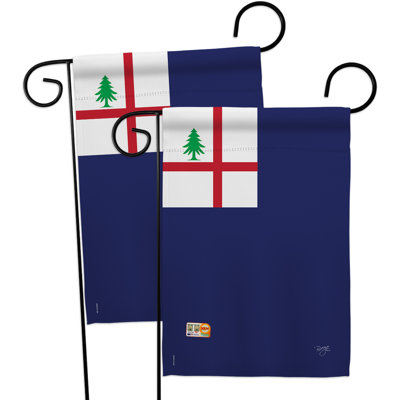 Double Sided 18.5'' H x 13'' W Polyester Garden Flag