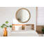 Huldar Glass Flat Wall Mirror