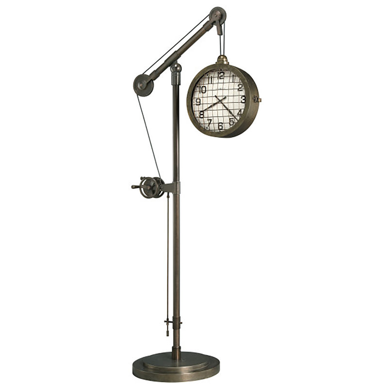 Pulley Time Floor Clock
