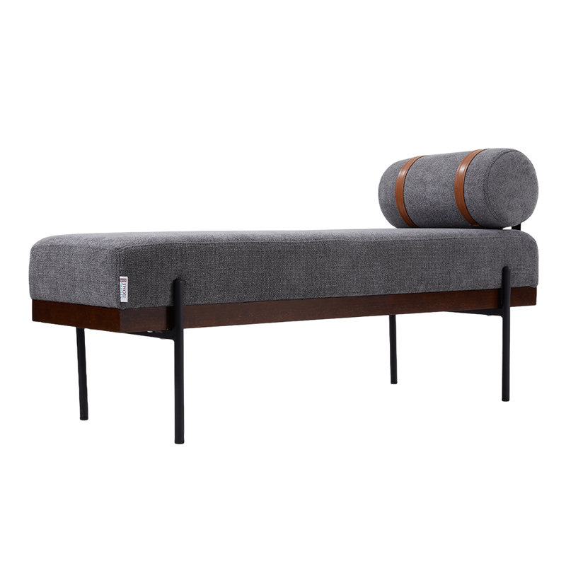 Velvet Upholstered Bench