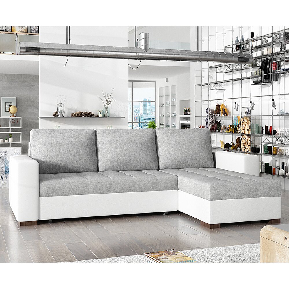 Ecksofa Dority mit Bettfunktion