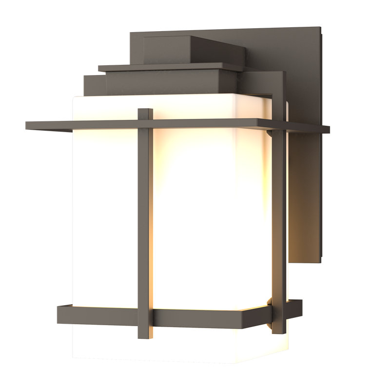 Tourou 7.4" H Outdoor Armed Sconce, Coastal Dark Smoke