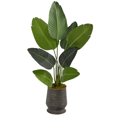 50 " H Faux Banana Leaf Tree