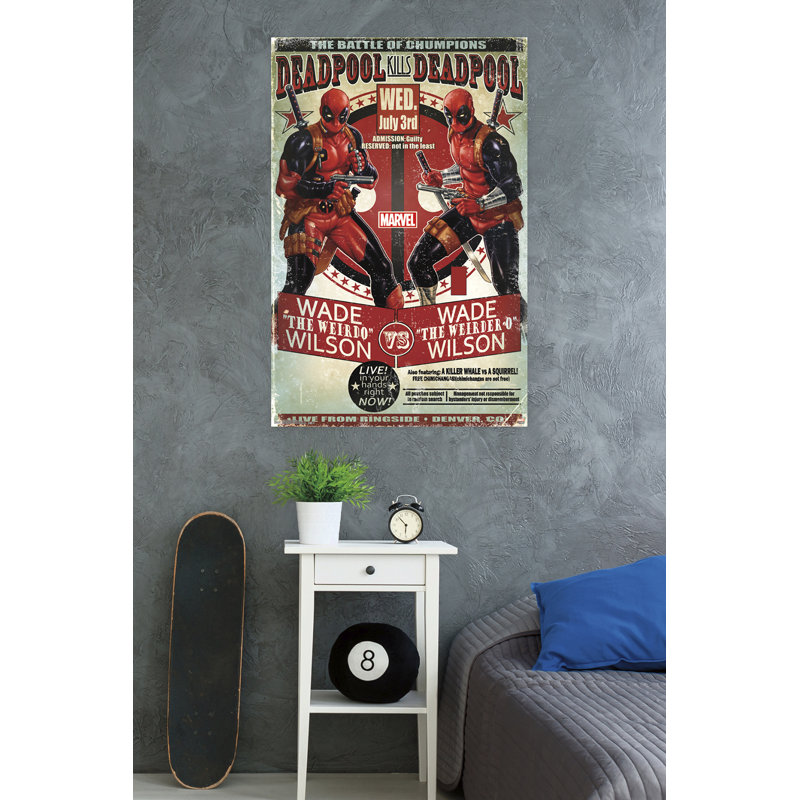 Impression sur papier deadpool-chumpions