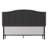 Aveen Upholstered Arch Adjustable Tufted Full/Queen Headboard with Frame-97935663-97935664