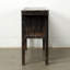 Buffet 7 tiroirs Capri noir patiné 60 x 17 x 35 H