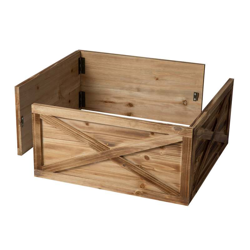 Collier pour arbre en bois massif St Ives, Brun, H 10,5 po x l 22 po