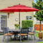 Parasol de patio à 3 niveaux 10 pi Ocilla-925422314