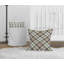 Coussin décoratif taupe Anthony Plaid-107834868-107834871