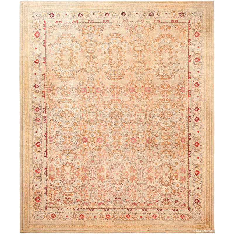 One-of-a-Kind Rectangle 14'7" X 17'7" Hand Knotted Area Rug