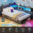 Twin Corner Bed Frame with Upholstered headboard, 2 Storage Drawers, Metal Platform Bed Frame with LED Light and Charging Station, Twin Daybed for Living Room, Bedroom-1740457879-1719525633