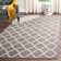 Tapis géométrique en coton crocheté à la main Fullerton