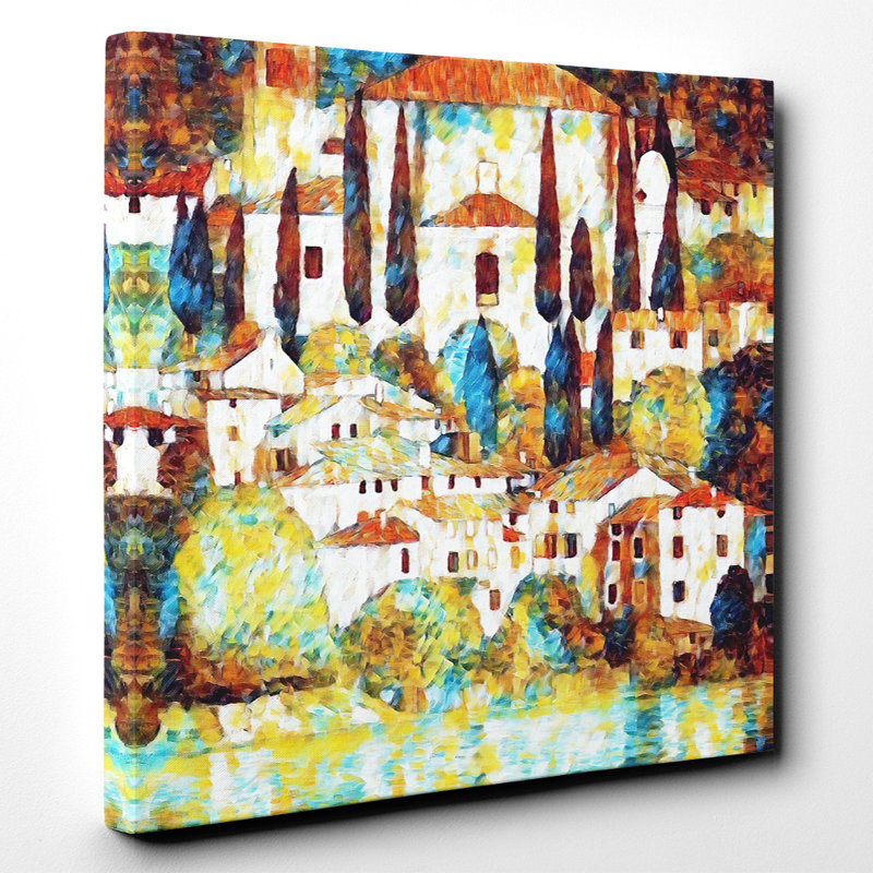 Gustav Klimt - Wrapped Canvas Print, 50cm H x 50cm W