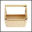 Meuble-lavabo mural de 48 po avec lavabo en céramique blanche, 2 tablettes de rangement et 1 porte à fermeture en douceur, fabrication en contreplaqué écologique